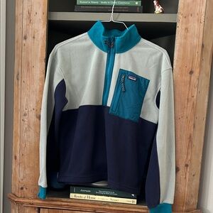 Patagonia Microdini ½ zip fleece BNWT Boys size XXL